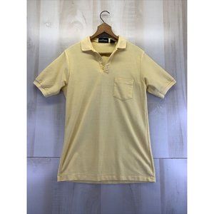Vtg Single Stitch Yellow Womens Size S Polo by Boundary Waters-6752